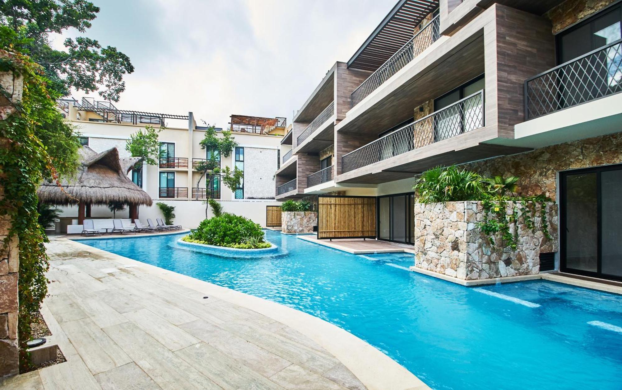 Homely And Equipped 2br With Swim Up Pool In Aldea Zama Apartment *